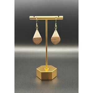 Cute Dangle Wood Earrings